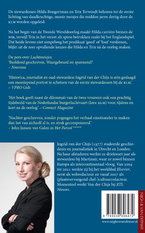 Achterkant van Luchtmeisjes