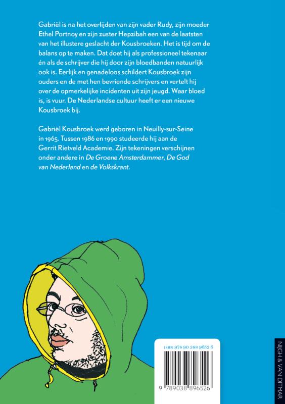 Achterkant van Kousboek