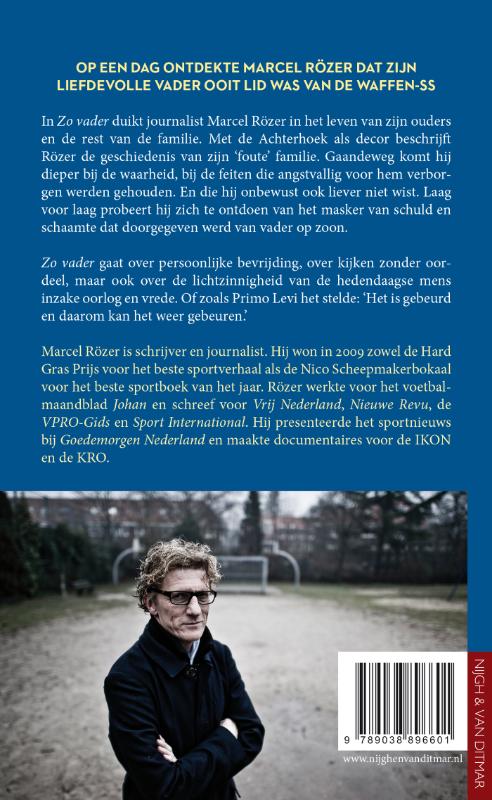 Achterkant van Zo vader