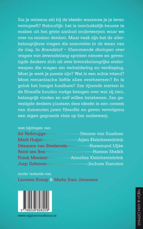 Achterkant van Brandstof