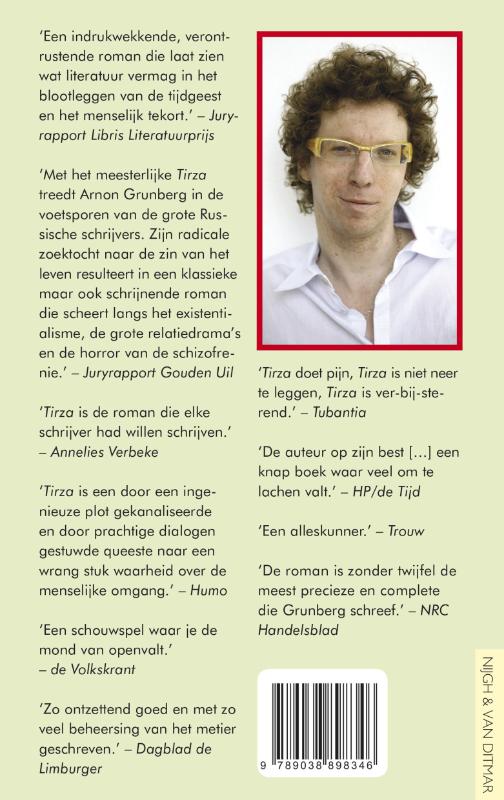 Achterkant van Tirza