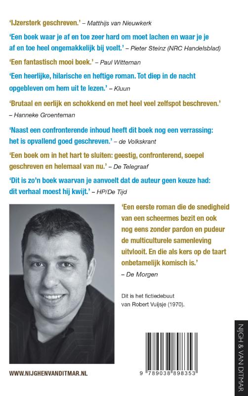 Achterkant van Alleen maar nette mensen