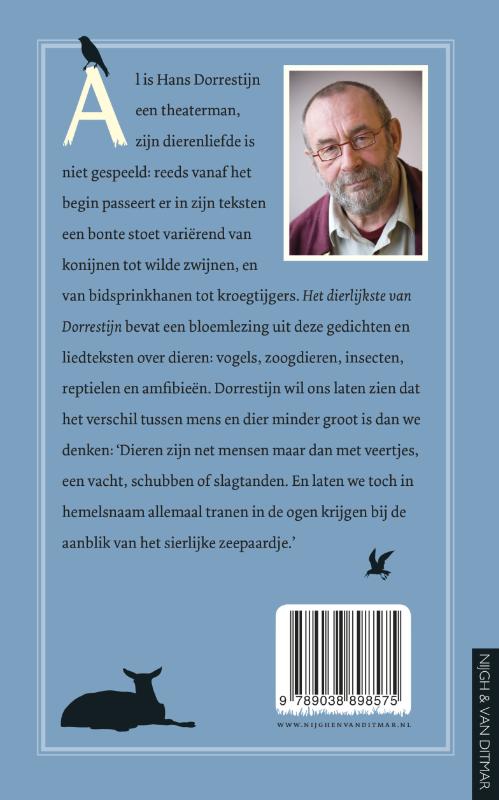 Achterkant van Het dierlijkste van Dorrestijn