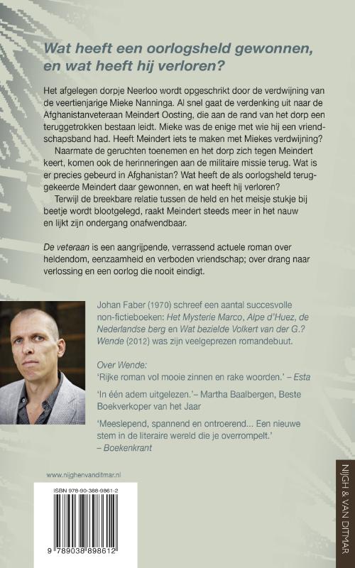 Achterkant van De veteraan