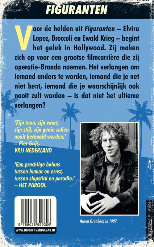 Achterkant van Figuranten