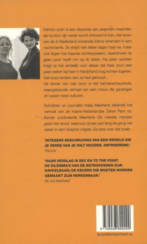 Achterkant van De kamer van mijn zoon