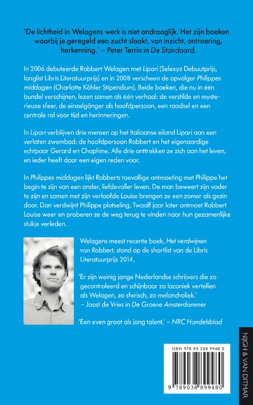 Achterkant van Lipari & Philippes middagen