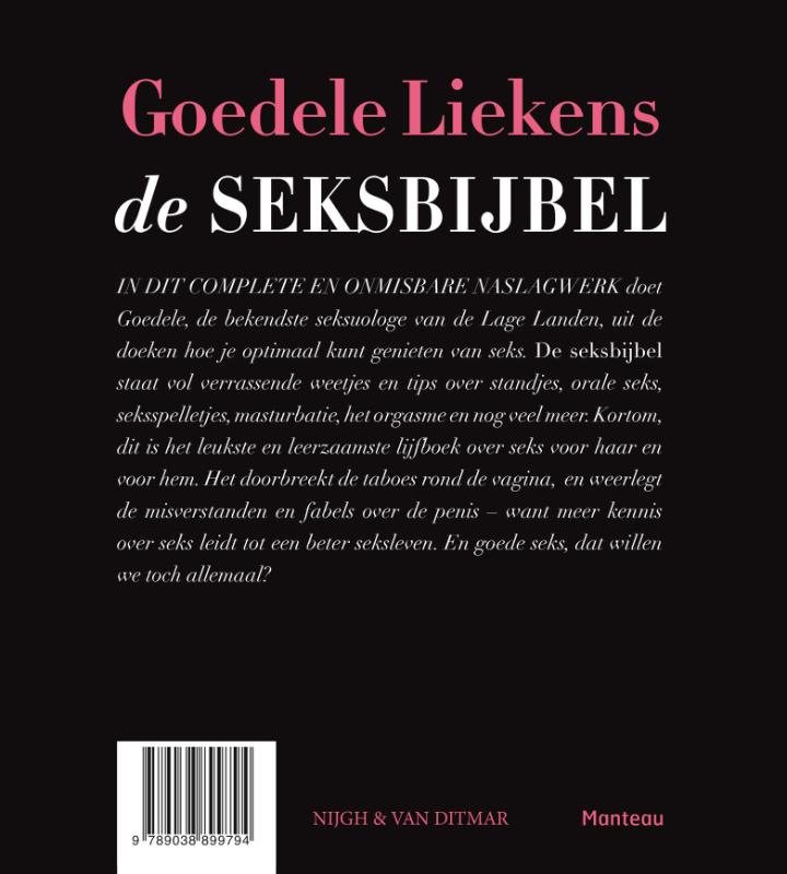 Achterkant van De seksbijbel