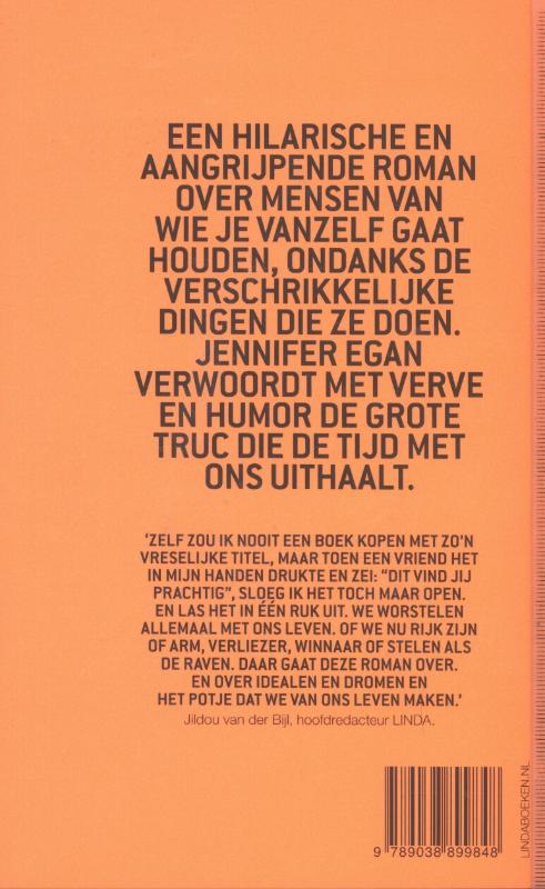 Achterkant van Bezoek van de knokploeg