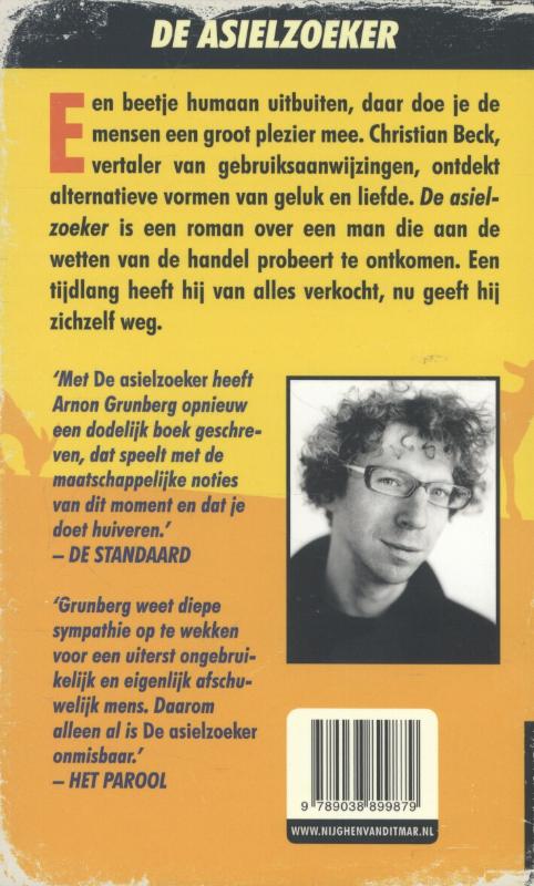 Achterkant van De asielzoeker