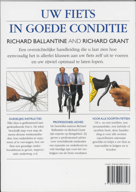 Achterkant van Uw fiets in goede conditie