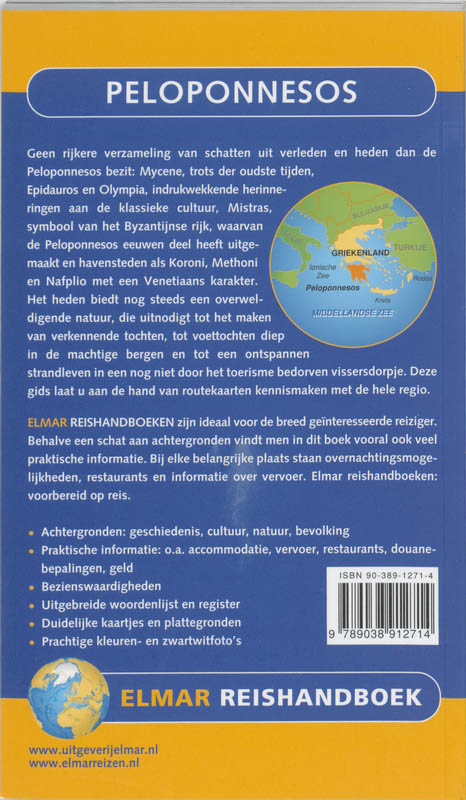 Achterkant van Peloponnesos