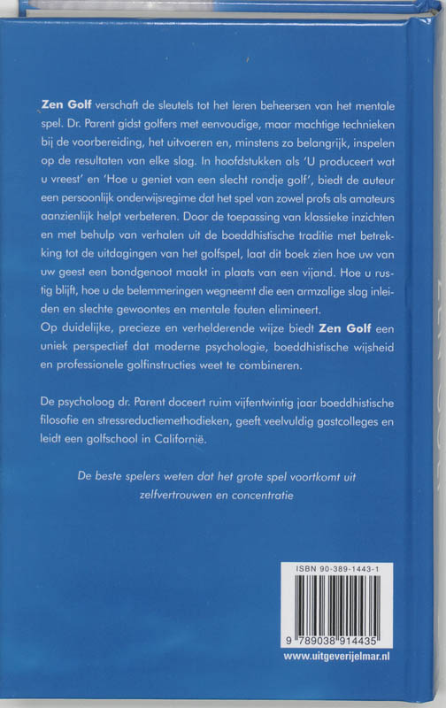 Achterkant van Zen Golf