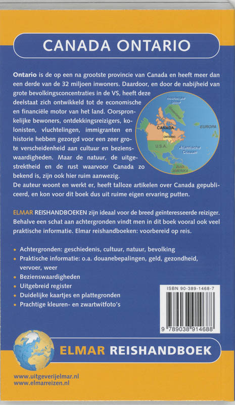 Achterkant van Oost-Canada - Ontario