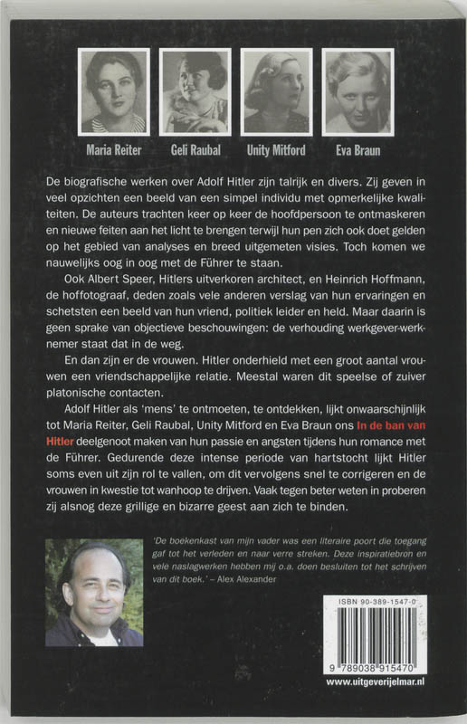 Achterkant van In de ban van Hitler