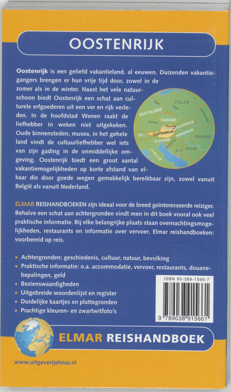 Achterkant van Oostenrijk