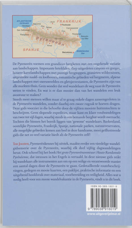 Achterkant van De 15 mooiste huttentochten in de Pyreneeen