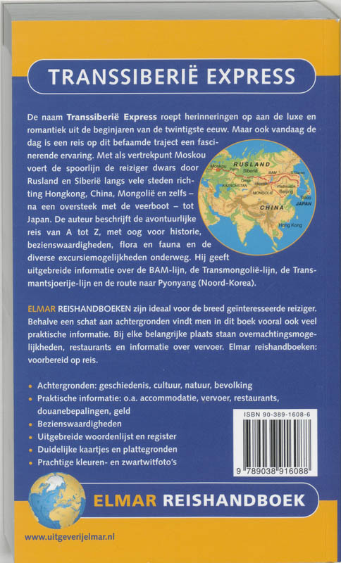 Achterkant van Transsiberie Expres