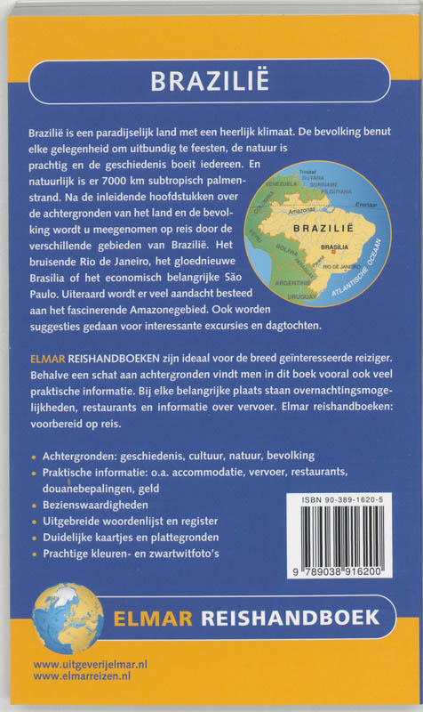 Achterkant van Brazilie