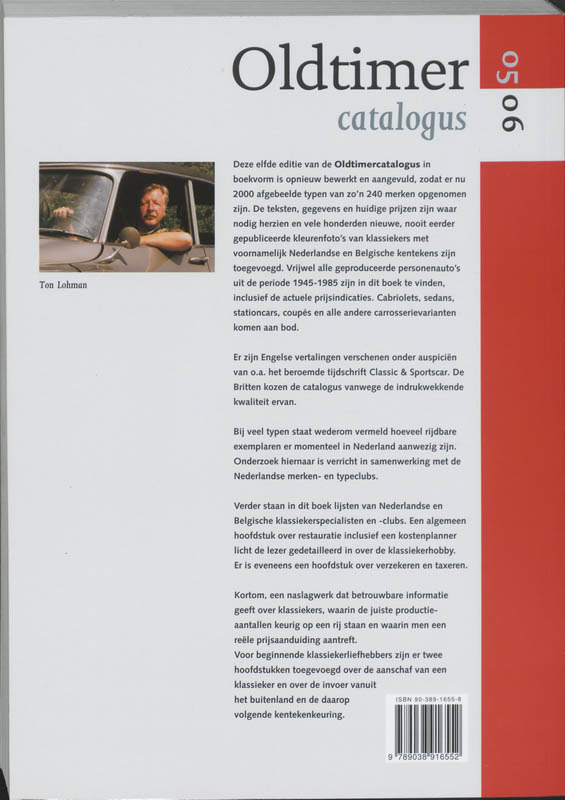 Achterkant van 2005 / 2006