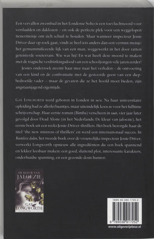 Achterkant van Rusteloze doden