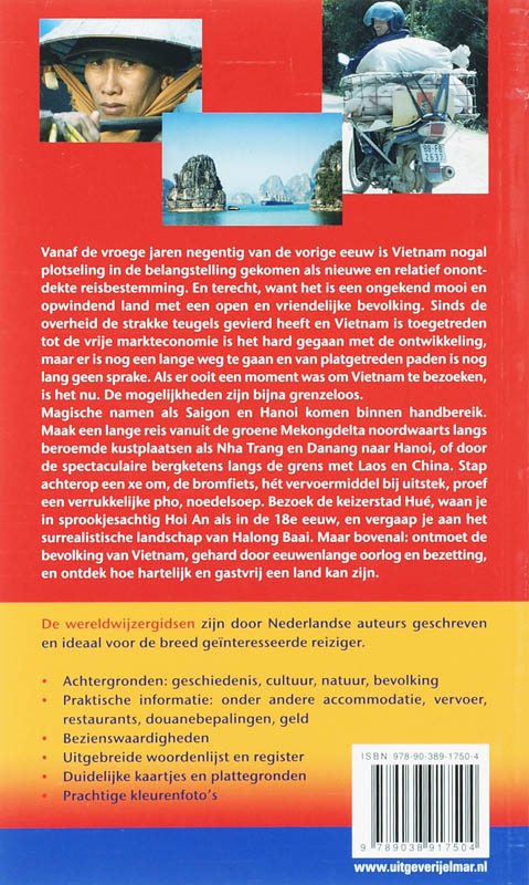 Achterkant van Vietnam