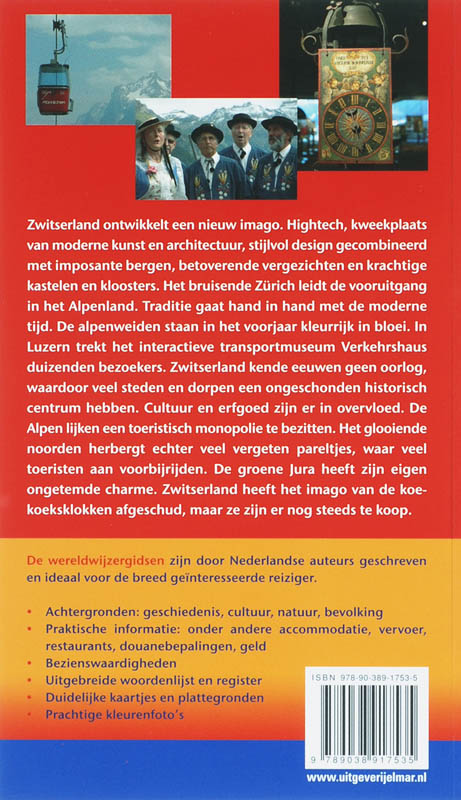 Achterkant van Zwitserland