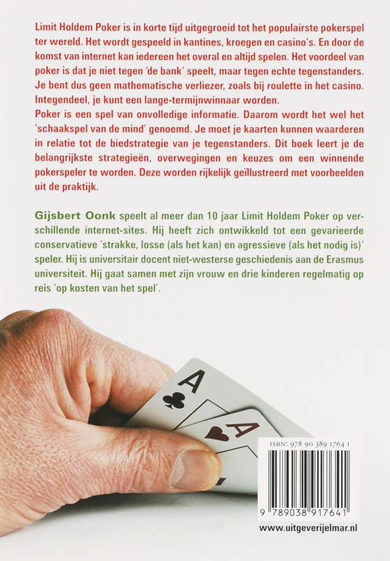 Achterkant van Poker