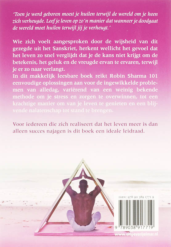 Achterkant van Wie zal er om je huilen?