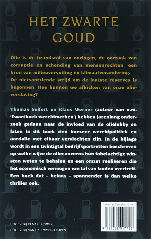 Achterkant van Het zwarte goud
