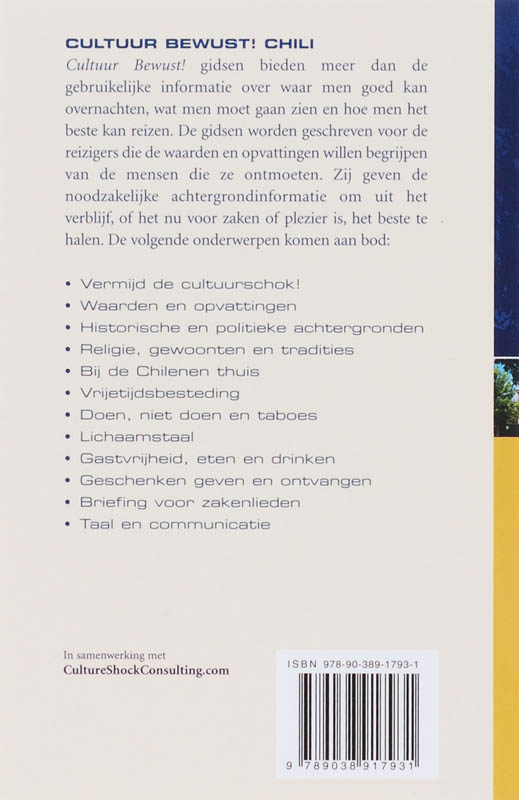 Achterkant van Chili