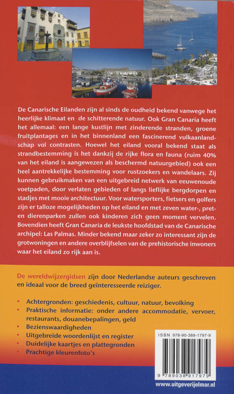 Achterkant van Gran Canaria