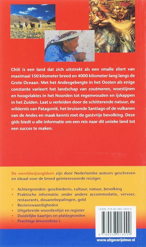 Achterkant van Chili