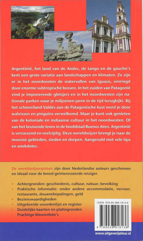 Achterkant van Argentinië