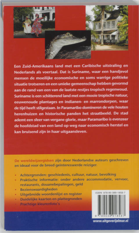 Achterkant van Suriname