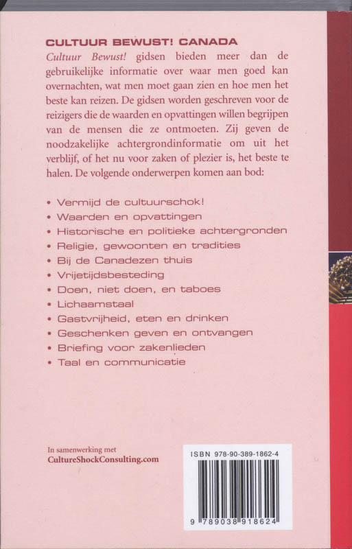 Achterkant van Canada