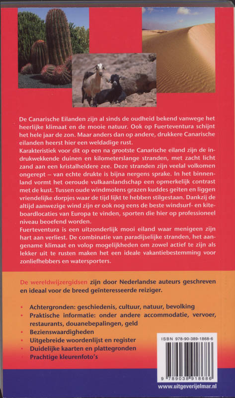 Achterkant van Fuerteventura