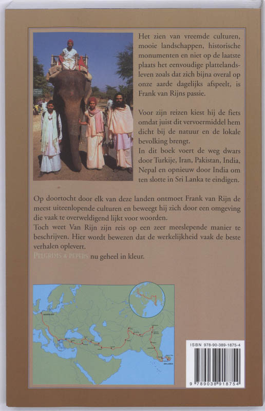 Achterkant van Pelgrims & pepers