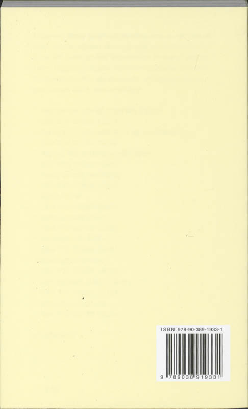 Achterkant van Reisdagboek