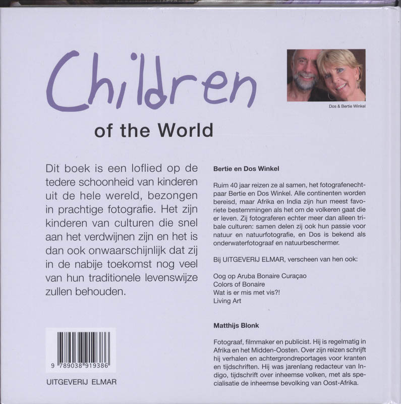 Achterkant van Children of the world