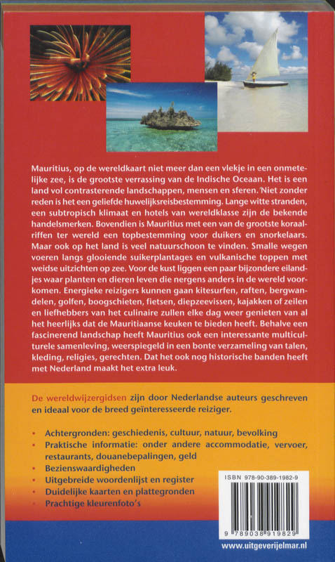 Achterkant van Mauritius