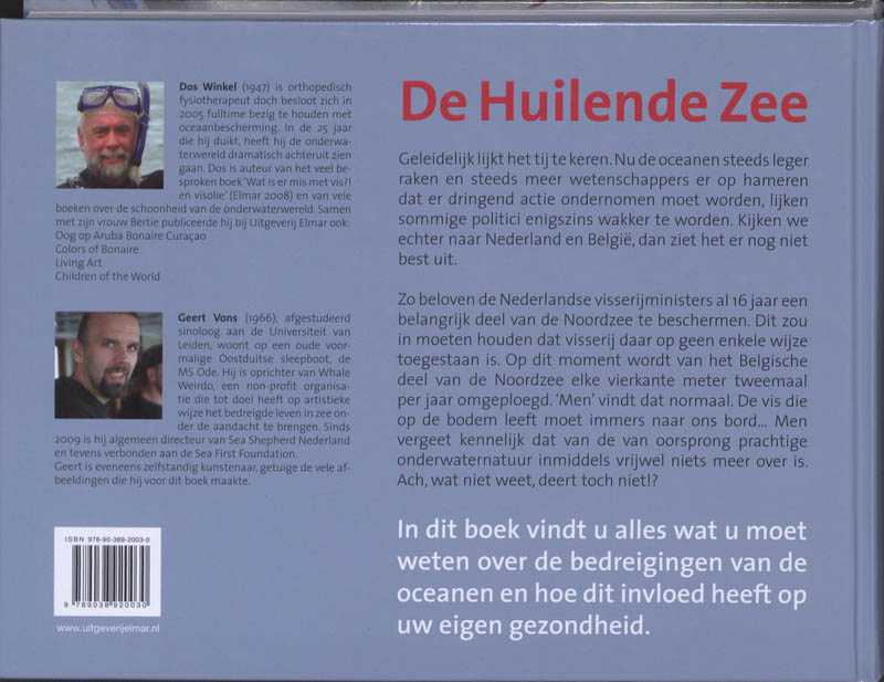 Achterkant van De huilende zee