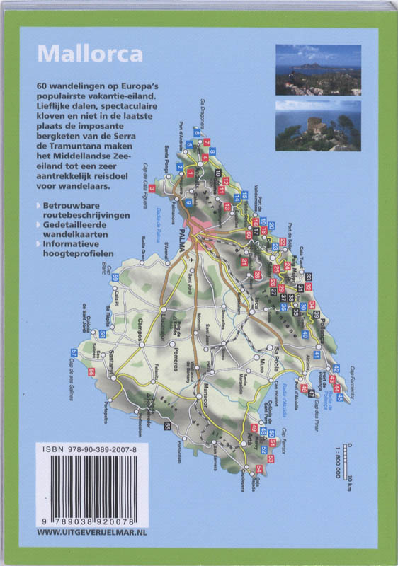 Achterkant van Mallorca
