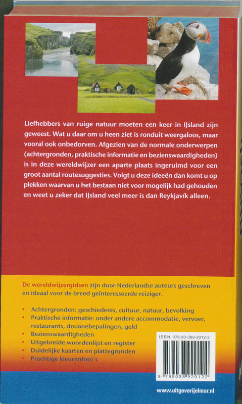 Achterkant van IJsland