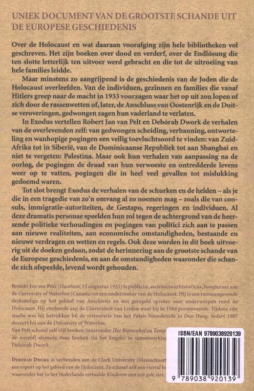 Achterkant van Exodus