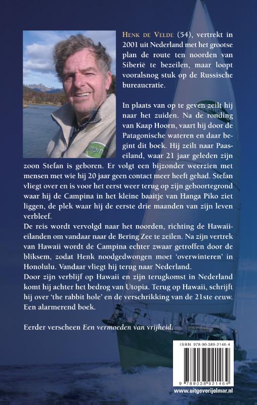 Achterkant van Een reiziger in tussentijd