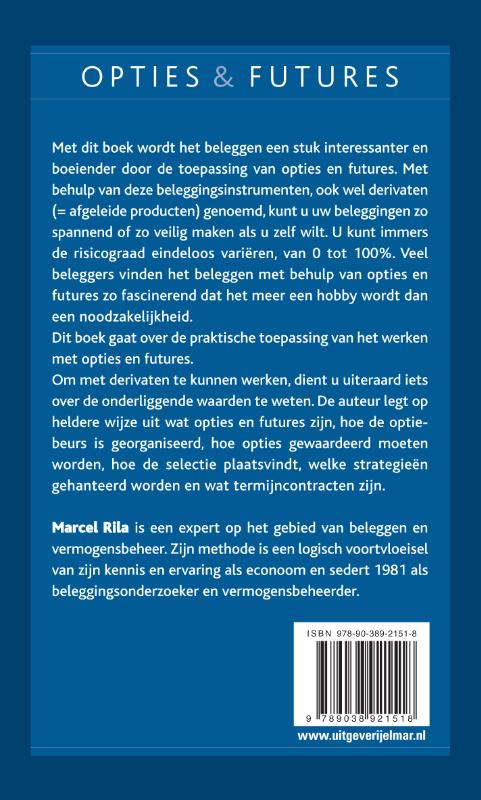 Achterkant van Beleggen in opties en futures