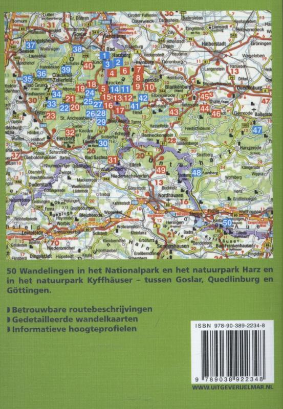 Achterkant van Harz