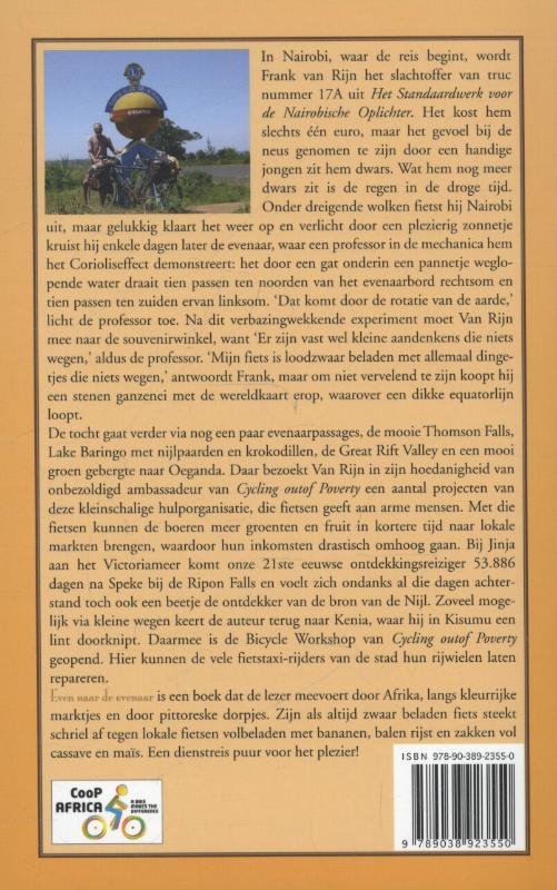 Achterkant van Even naar de Evenaar