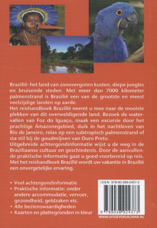 Achterkant van Brazilie